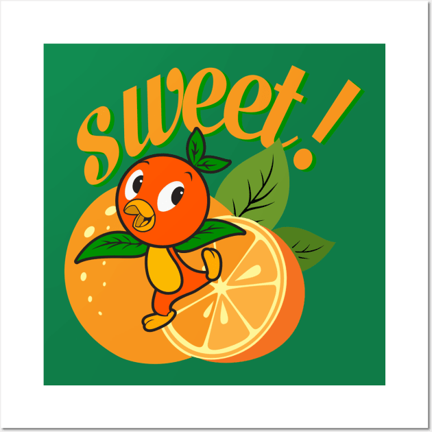 Sweet Orange Wall Art by EnchantedTikiTees